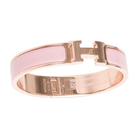 hermes bracelet rose gold